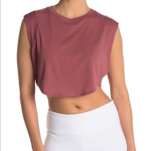 Alo Yoga Echo Tee Rosewood XS
